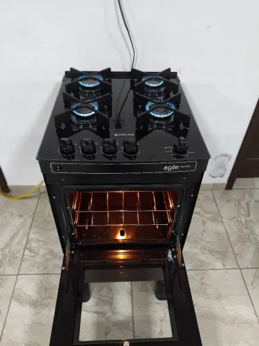 Fogão Atlas seminovo com acendimento elétrico, ENTREGO