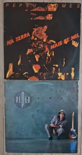 2 Discos de Vinil Pepeu Gomes