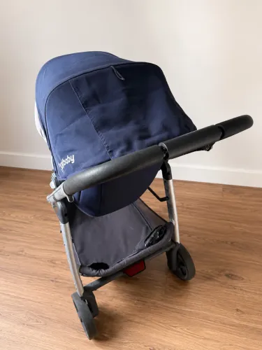 Carrinho UPPAbaby Cruz + Bebê Conforto Mesa + Base Isofix