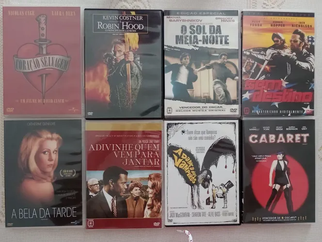 DVDs DIVERSOS FILMES/MUSICAIS ALGUNS LACRADOS