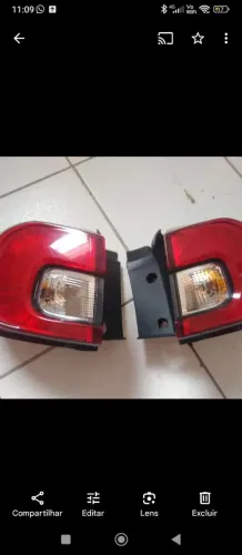 Par de lanterna Fiat argo original 