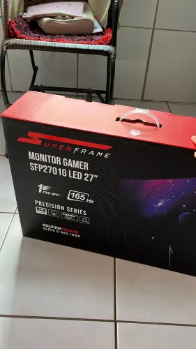 Monitor Superframe 27pol QHD 165hz 1Ms Curvo Fast VA