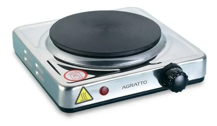 Fogão Elétrico Cooktop 1 Uma Boca