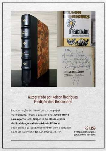 Livros autografados