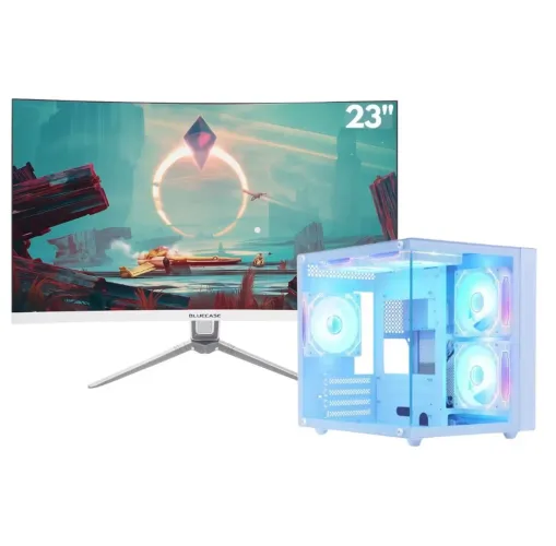 pc gamer completo com 2 monitores mouse/teclado/fone PRODUTO NOVO