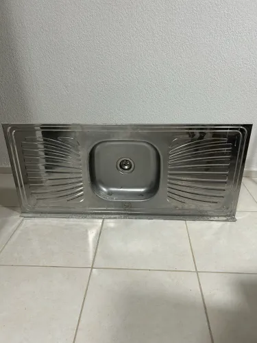 Pia de Inox para Cozinha - Bom Estado