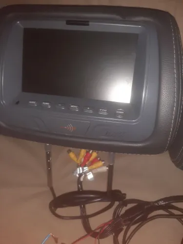 01 PAR  ENCOSTO CABEÇA  COM TELA LINHA HONDA