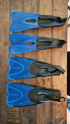 Máscaras - Snorkel e Nadadeiras - Pés de Pato para mergulho