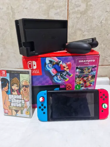 Nintendo Switch v2 (NA CAIXA)