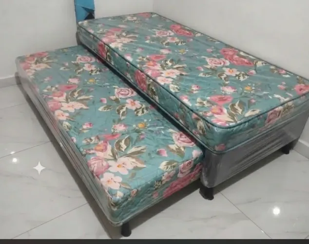 Bi cama Molas Ensacadas Solteiro e Solteirão