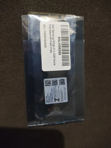 SSD Samsung 512GB NVMe PCIe 4.0 M.2 2280 Original Novo