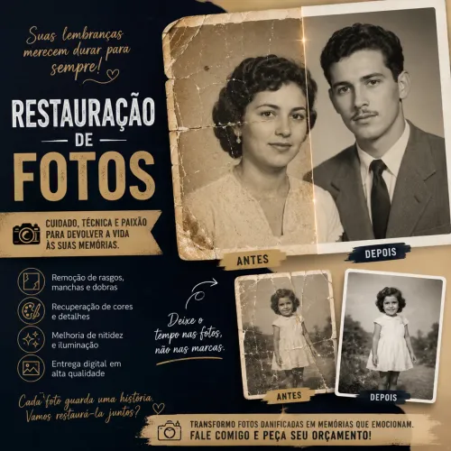 Restauração de fotos