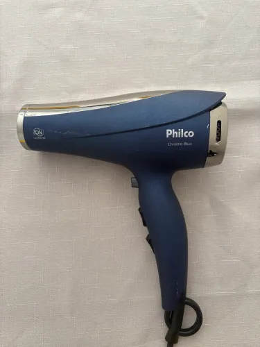 Secador Philco Chrome Blue
