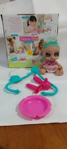 Boneca Rainbow Baby Coleção Médica - COMPLETA + Caixa Original