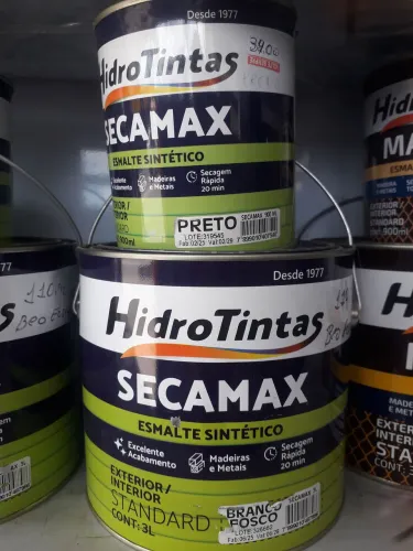 tinta esmalte branco Fosco 3 lts