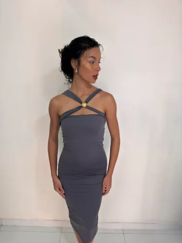 Vestido poliamida premium 