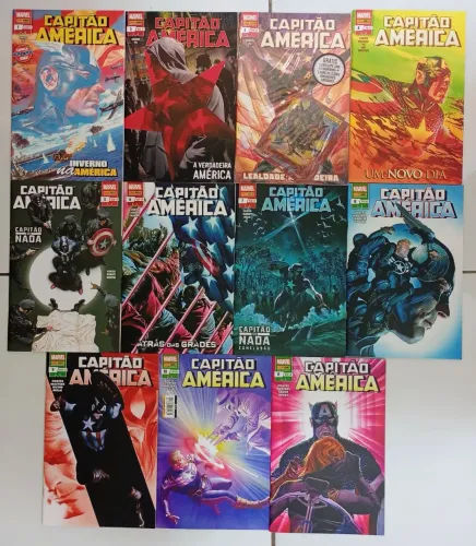 Capitão América - 3ª Série/Panini Completa