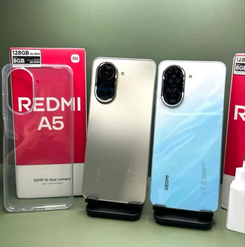 Redmi A5 04/128- Dourado Azul Novo + Entrega Gratuita 