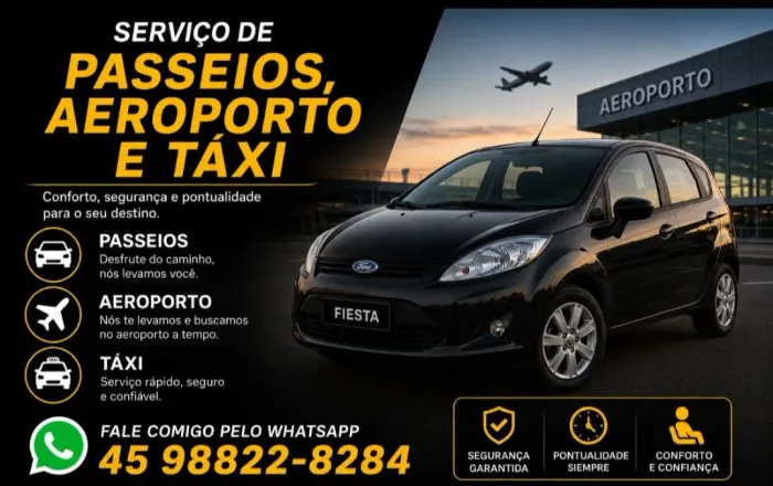 Serviços de passeios 
