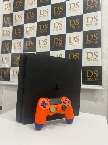 ? PS4 Slim 1TB Seminovo - Excelente Estado! ?