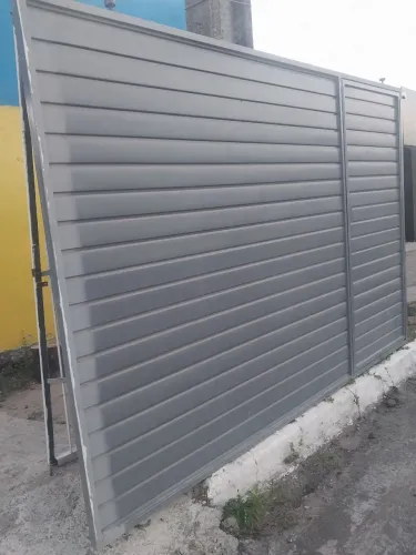 Portão galvanizado estado de zero 3 x 2,10