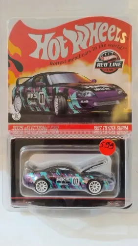 HOT WHEELS RLC TOYOTA SUPRA NOVA NA CARTELA