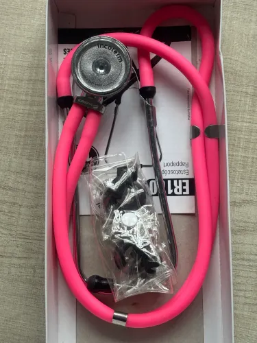 Estetoscópio Rappaport Incoterm ER100 Rosa (Pink) - Pouquíssimo Uso