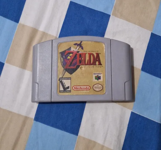 Zelda Ocarina of Time Nintendo Fita N64 100% Original 1 Edição