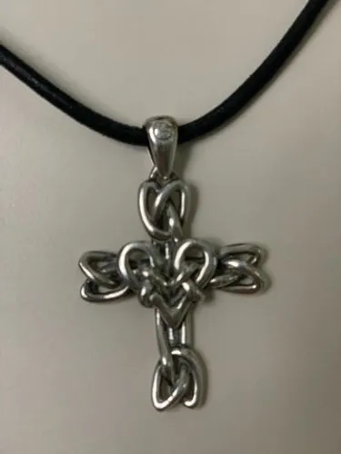 Guerreiro - Colar + Crucifixo Prata 925 - Feito Sob Encomenda