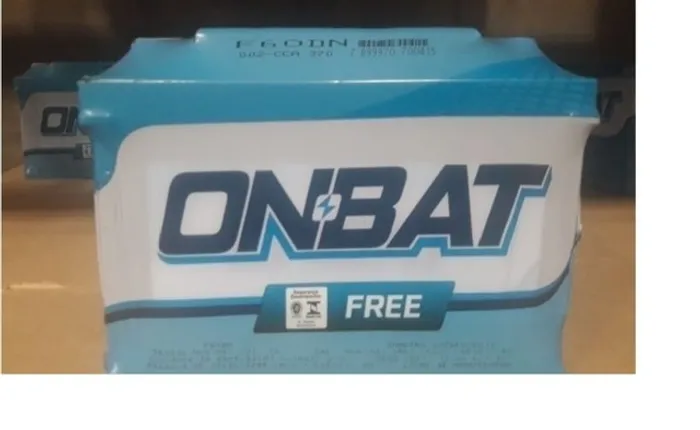 Bateria automotiva 60 amperes carro universal com bateria velaha sucata asasa