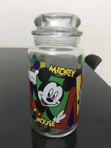 Bomboneire de vidro Turma da Disney - Rara