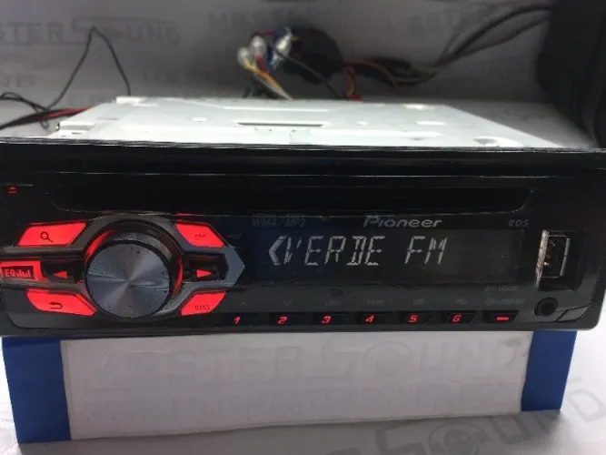 cd radio pioneer deh-1450UB com usb auxiliar na oferta so 299,90