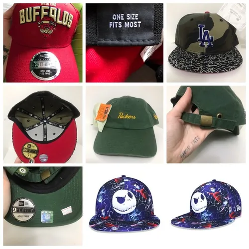 Boné New Era original (novo, com etiqueta)
