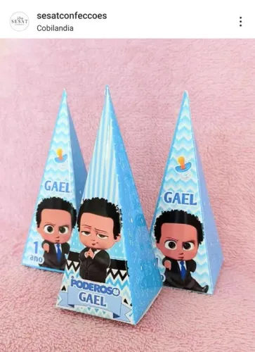 Caixinhas personalizadas pra festa de aniversário 