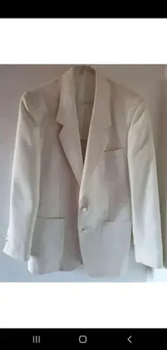 Paleto masculino creme