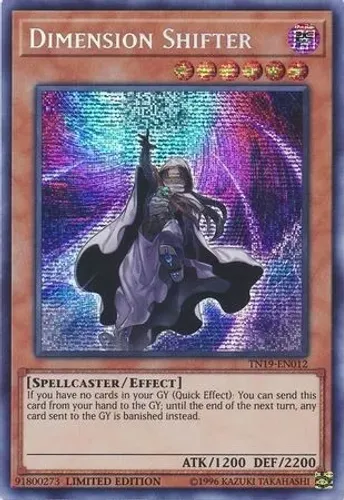 Yugioh!!! Dimension Shifter - Tn19-pt012 - Prismatic Secret