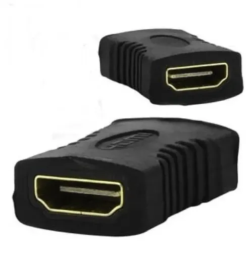 Adaptador Extensor Fêmea X Fêmea Gold Para Cabo Hdmi