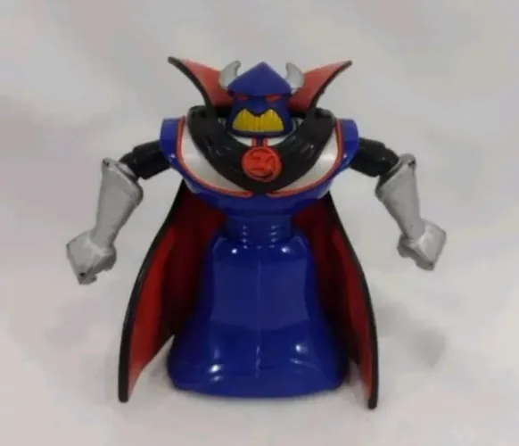 Boneco Imperador Zurg 10cm Disney Pixar Toy Story.