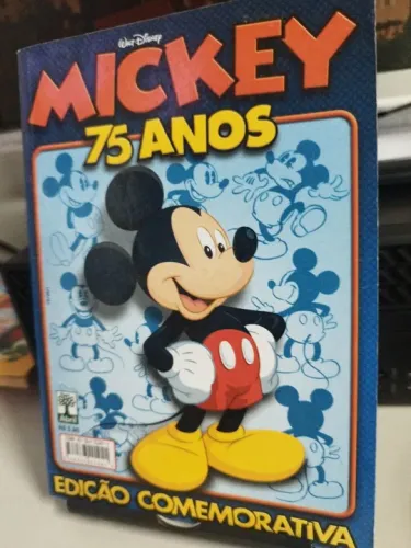 Mickey 75 anos.  Edição comemorativa.
