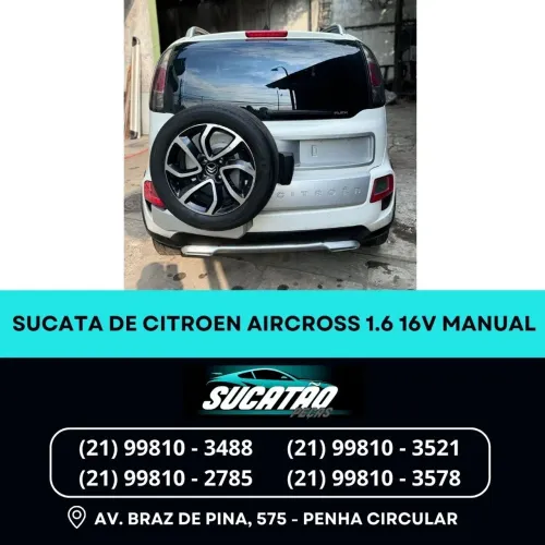 Retirada de peças Aircross original sucata ..