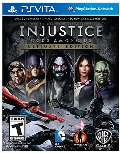 Jogo Injustice Gods Among Us Ultimate Edtion Ps vita