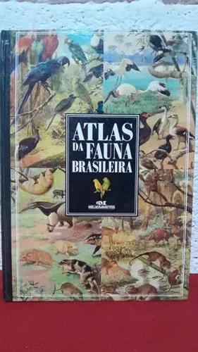 Atlas da Fauna Brasileira capa dura Melhoramentos