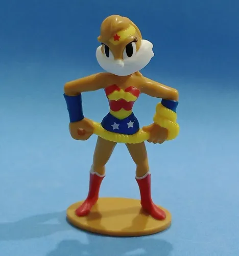 Figura Looney times Lolla bunny Mulher maravilha