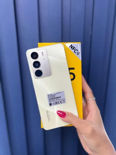 Realme C75 4G NFC 256GB/08GB RAM Novo Capa Película + Entrega Grátis 
