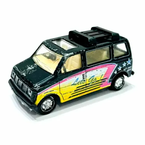 Miniatura Van de Viagem com Fricção e Teto Solar Sunnyside (#1J47)