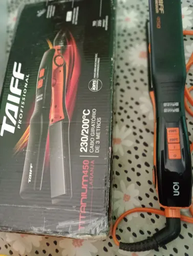 Vendo prancha e escova secadora 