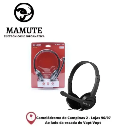Headset C3Plus PH-02BK