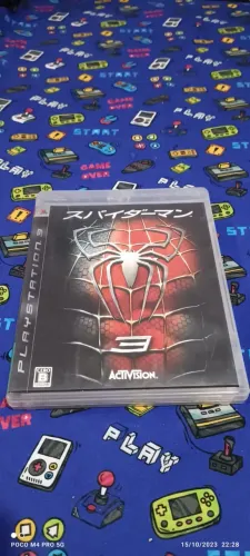 Spider Man 3 PS3 Japonês