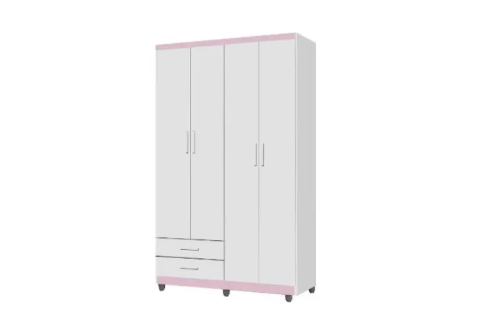 Roupeiro Guarda Roupas TI 4 Portas! Frete e Montagem Grátis.