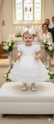 Vestido batizado 